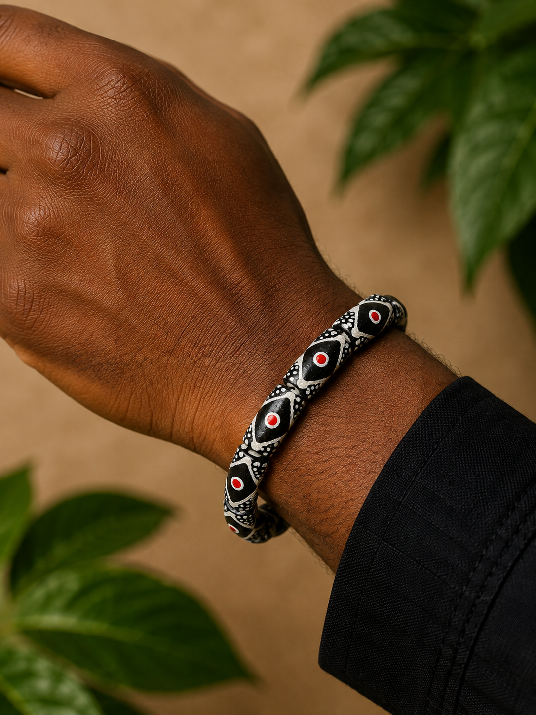 Heritage Eye Motif Beaded Bracelet