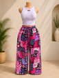 No. 4 African Print Palazzo Pants